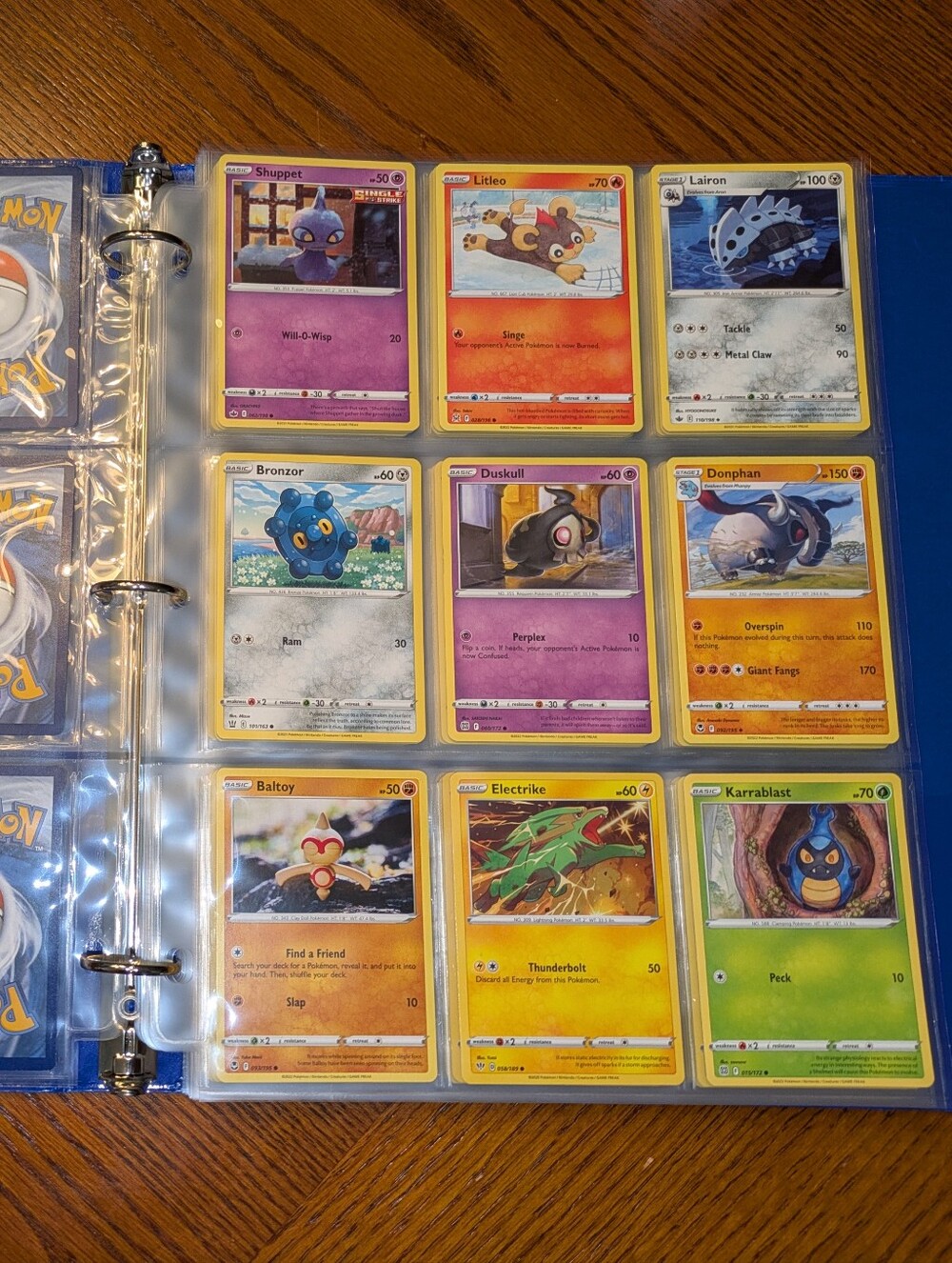 Pokemon Cards Binder 🔥 Pokemon Trading Cards Lot Collection - Picture 3 of 11